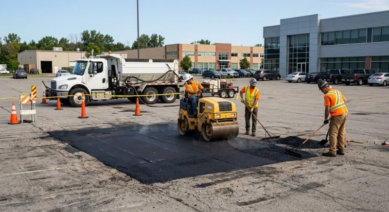 Commercial Asphalt Repair in Los Angeles, CA