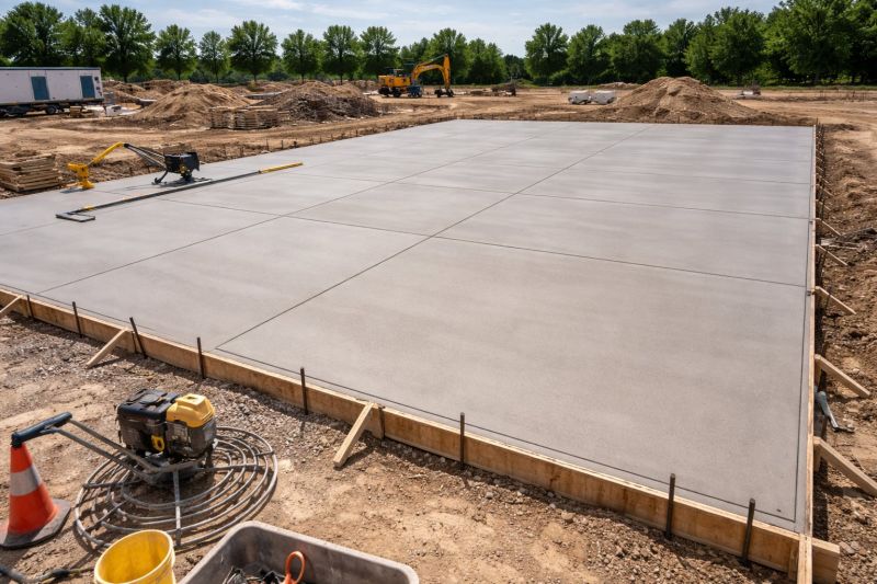 Commercial Slab Construction in Davis County, UT