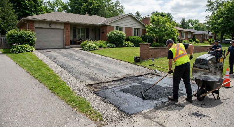 Driveway Blacktop Repair in Savannah, GA